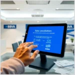 Cancelación anticipada de productos de préstamos, cuentas, tarjetas en el BBVA