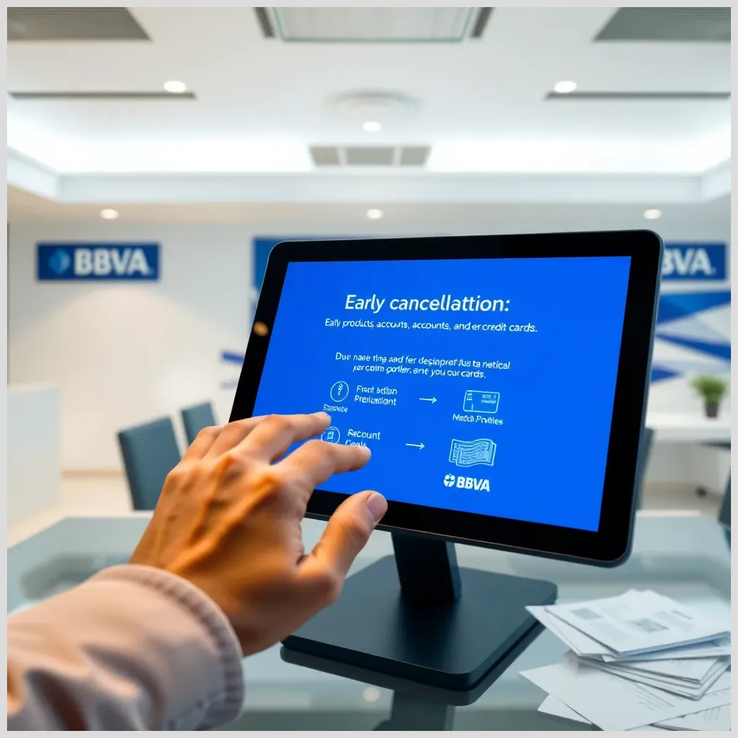 Cancelación anticipada de productos de préstamos, cuentas, tarjetas en el bbva Cancelación anticipada de productos de préstamos, cuentas, tarjetas en el bbva