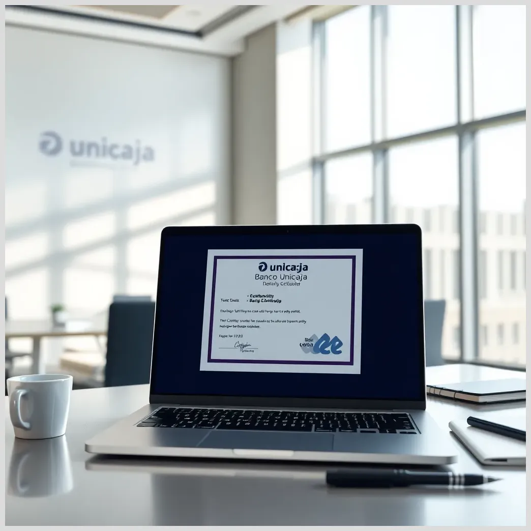 Consultar y obtener certificados sobre entidades bancarias inscritas en el banco unicaja Consultar y obtener certificados sobre entidades bancarias inscritas en el banco unicaja