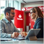 Solicitar asesoramiento financiero y otros servicios relacionados en el Banco Santander