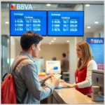 Solicitud de cambio de divisa extranjera en efectivo o en cuentas en el BBVA