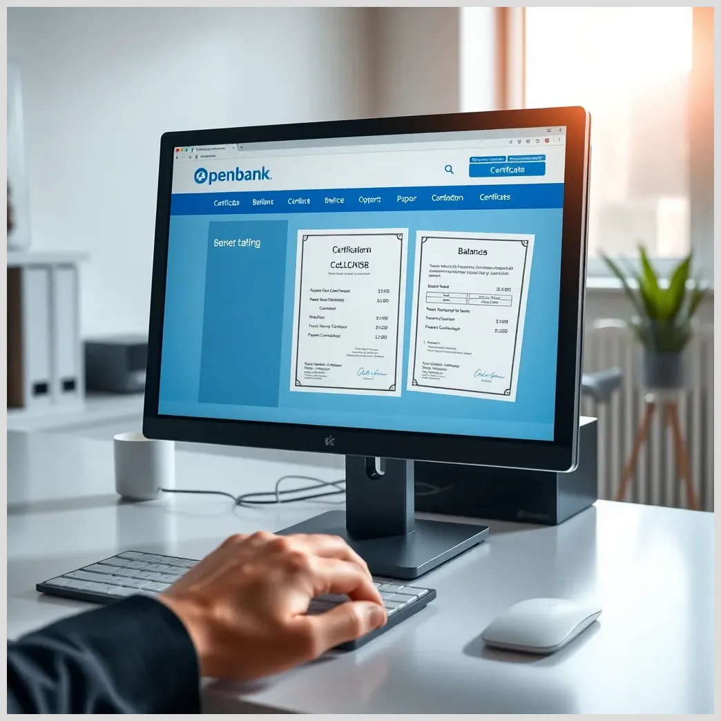 Solicitud de certificados de titularidad y saldos para trámites administrativos o fiscales en openbank Solicitud de certificados de titularidad y saldos para trámites administrativos o fiscales en openbank